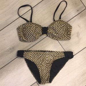 MinkPink Geometric Print Bikini